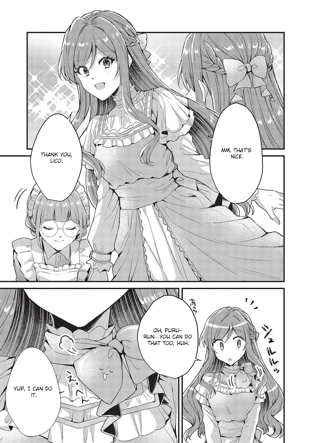 The Slime Duke and the Fallen Noble Lady’s Surprisingly Happy Engagement Chapter 9 - . Page 3
